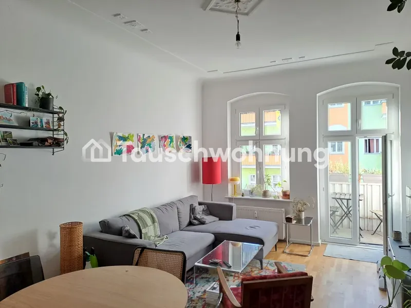 Tauschwohnung: Helle 2-Zimmer-Wohnung im Sprengelkiez gegen DG-Wohnung — photo 1